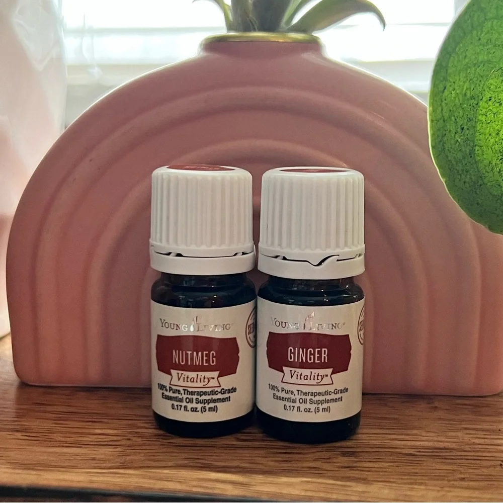 Young Living bundle of 5 ml bottles of Nutmeg & Ginger - Picture 1 of 7